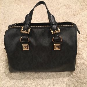 Michael Kors leather satchel